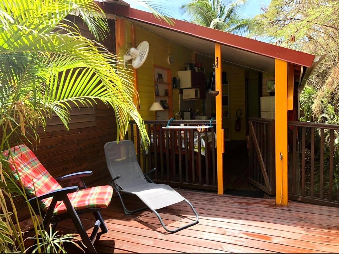 Location Gite Bungalow A 70M De La Plage Bouillante Extérieur photo